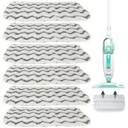 Steam Mop Pads for Shark S1000 S1000A S1000C S1000WM S1001C S2001 Washable Replacement Steamer Mop Pads for All Hard Floors